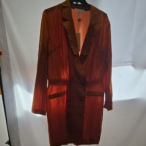 Long V Neck Plus Size Dress Size 2XL Also Available in 1xl, 2xl And 3xl